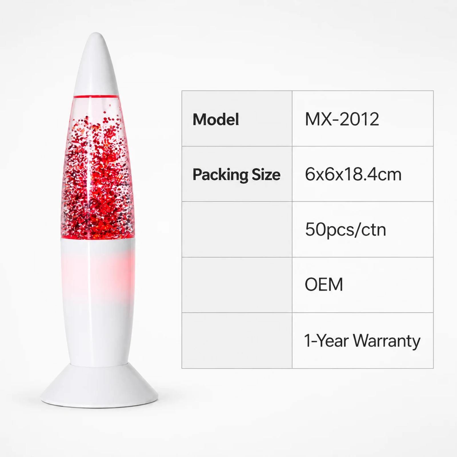 MX-2012 mini rocket night light for OEM wholesale packaging
