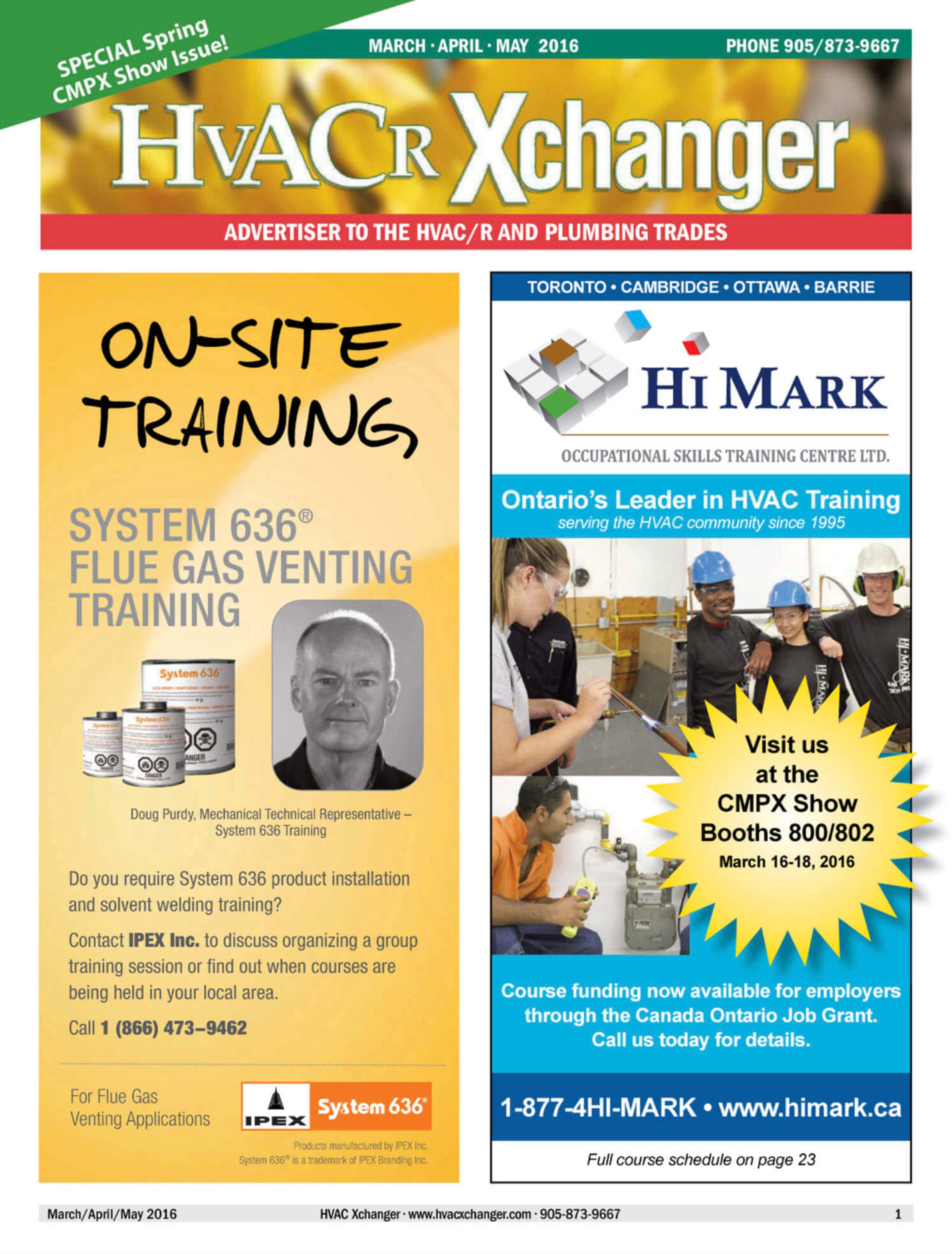 Cover, March - April - May 2016