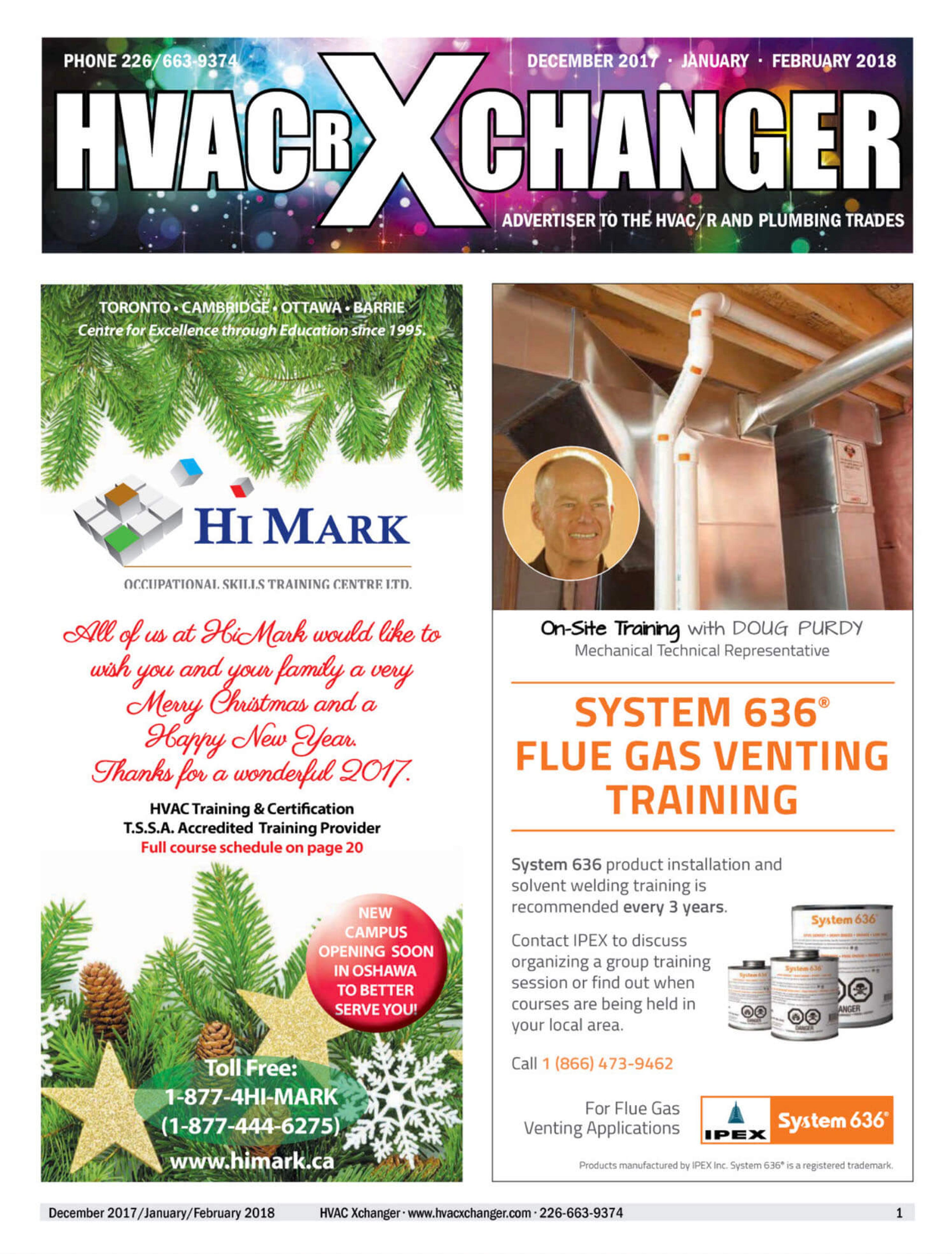 Cover, December 2017 - January, February 2018