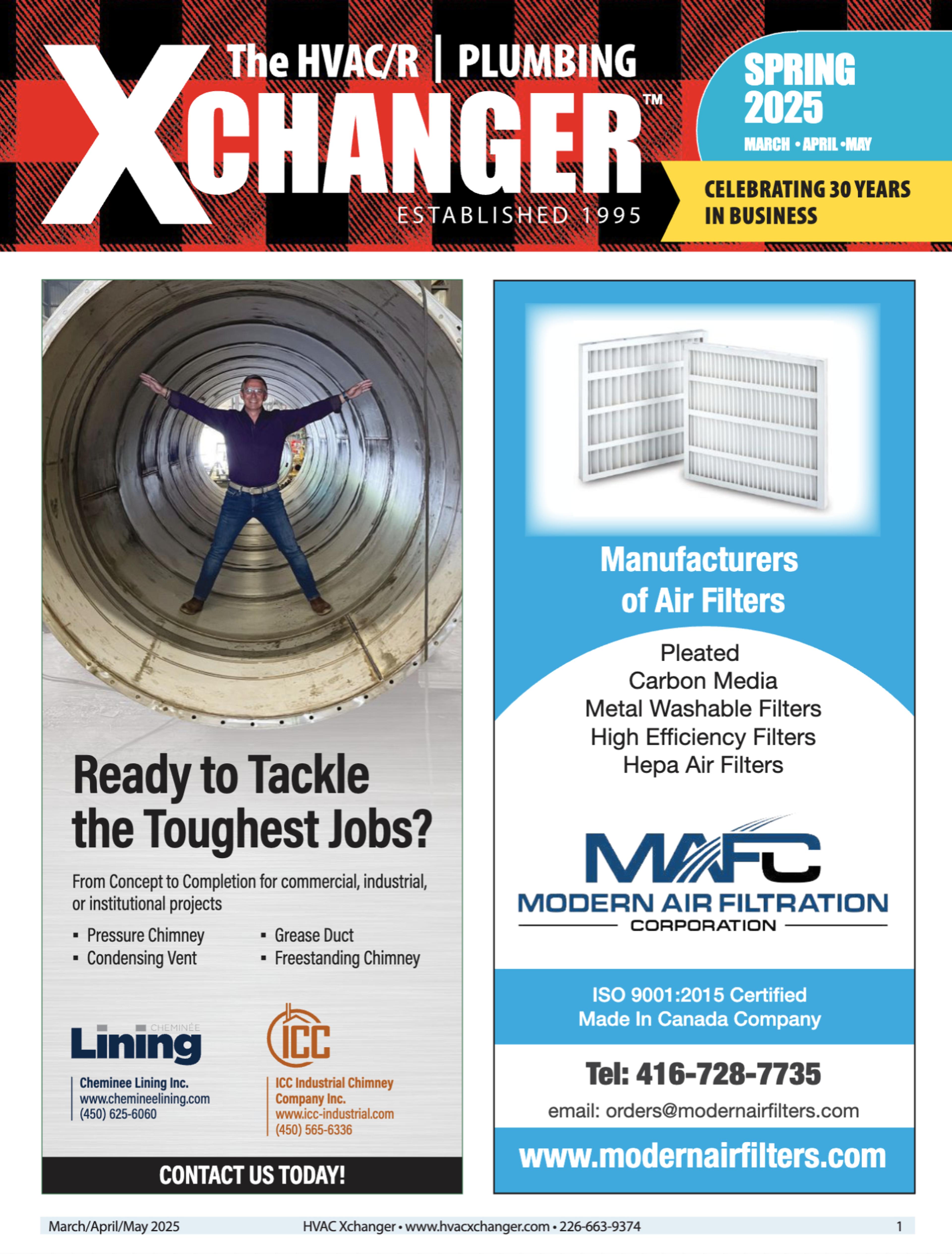 Cover, March - May 2025