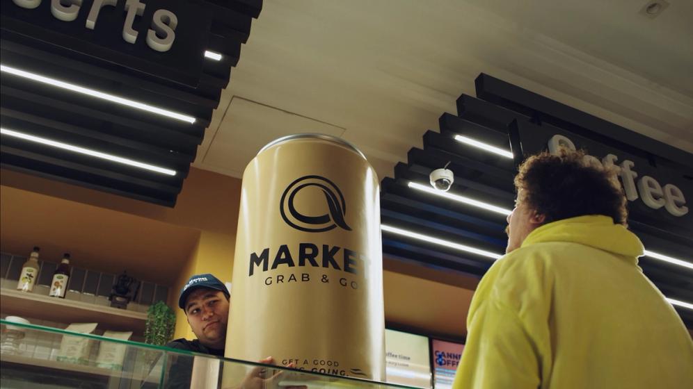 Q-Market “GRAB N GO” — still 5