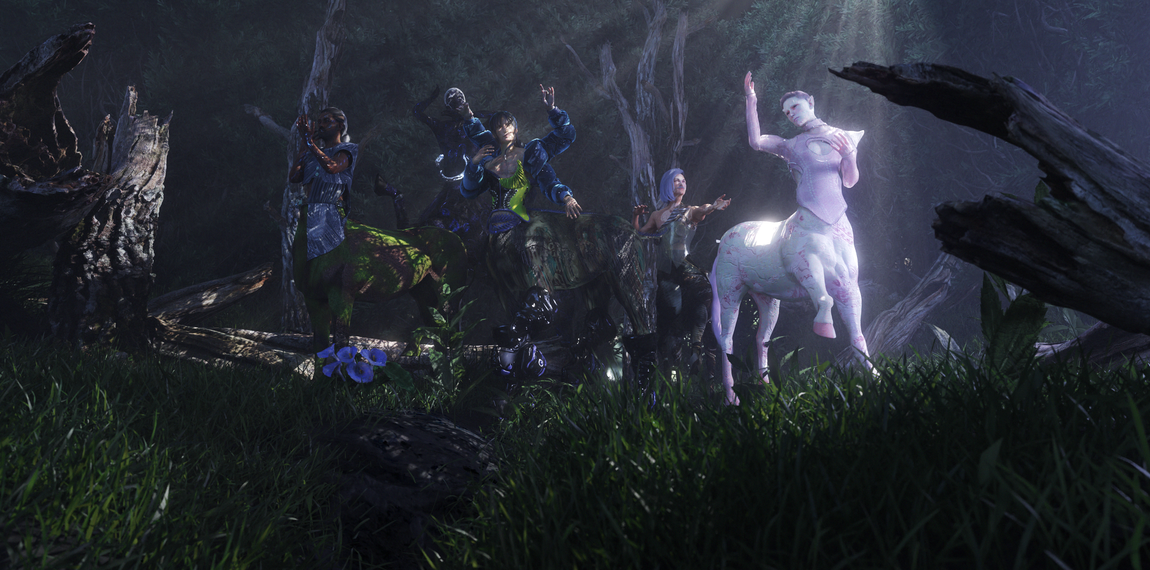 a group of centaurs