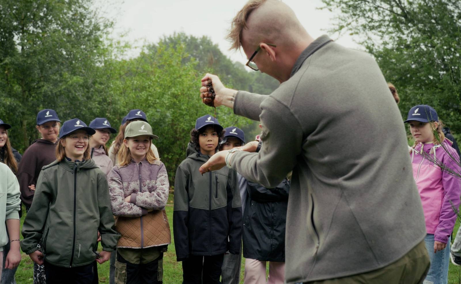 Gruppe på Safari i Vildmarken