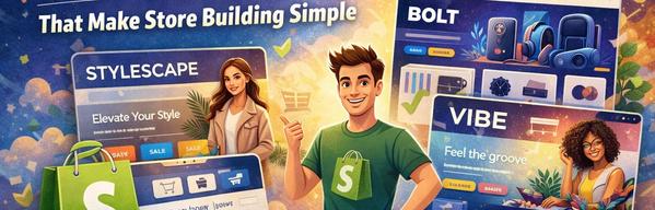 5 Beginner Friendly Shopify Themes That Make Store Building Simple
