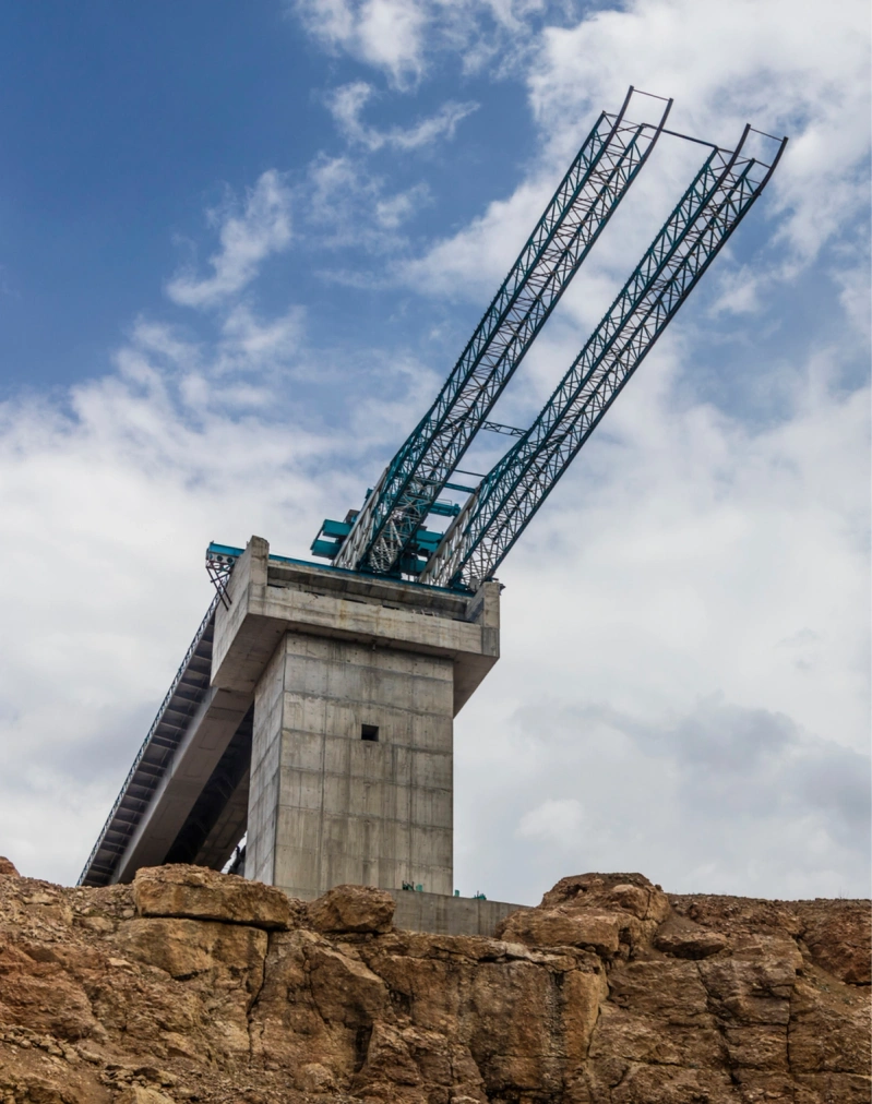 Bridge under construction