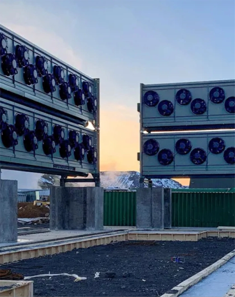 Climeworks DAC facility in Iceland