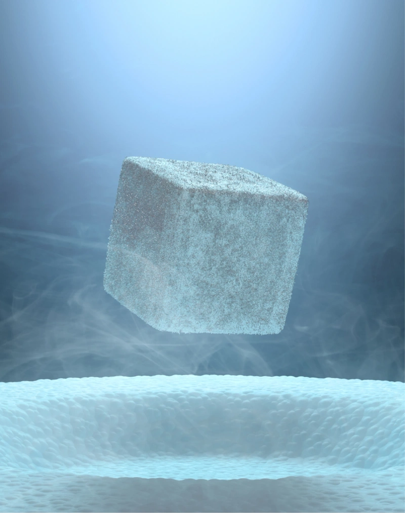 An illustration of a superconductor