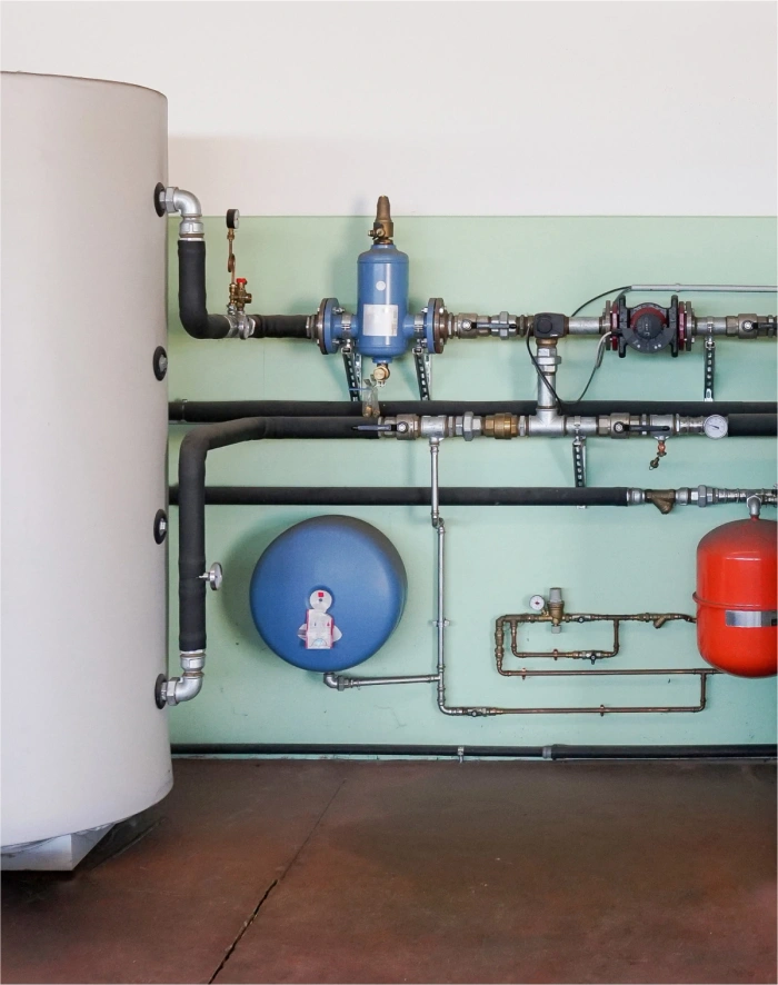 A geothermal heat pump