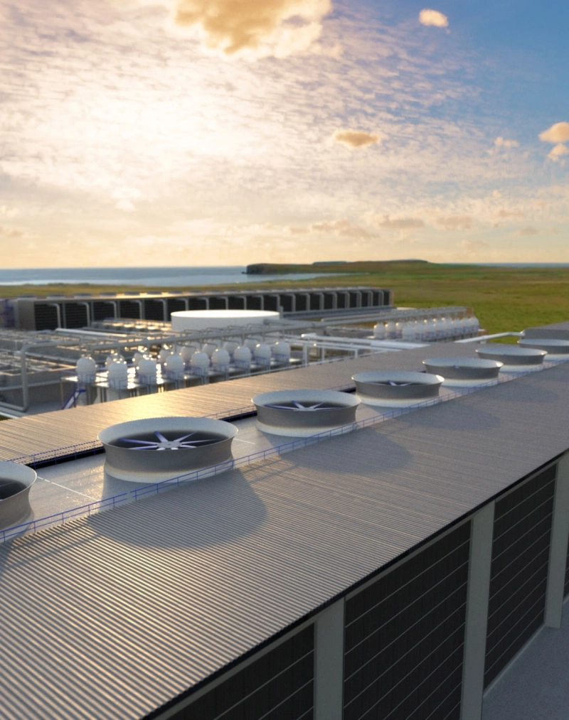 A carbon removal facility