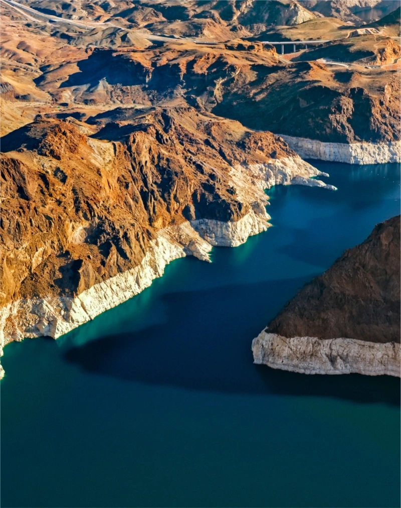 The Colorado River, which is currently experiencing a severe drought