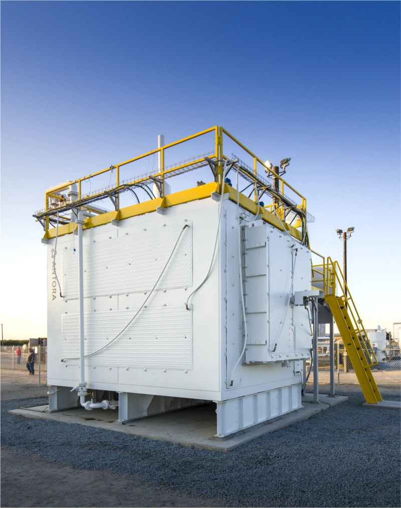 Antora's thermal energy storage site in Fresno, California