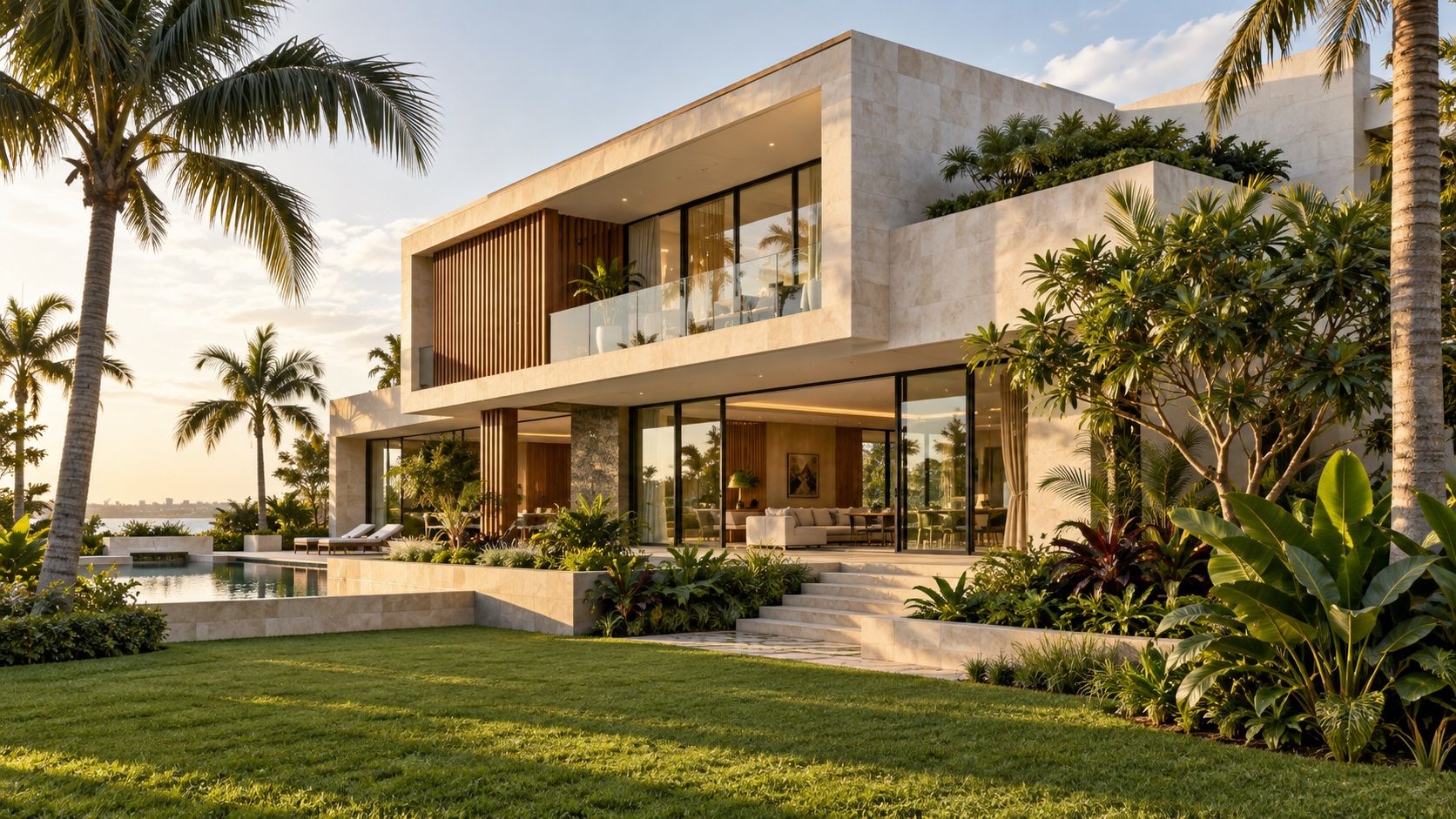 Illustrative sample: A tropical retreat in Maitama