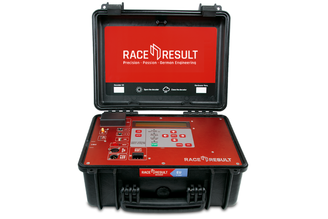 A race|result decoder unit used by Bali Sport Timing