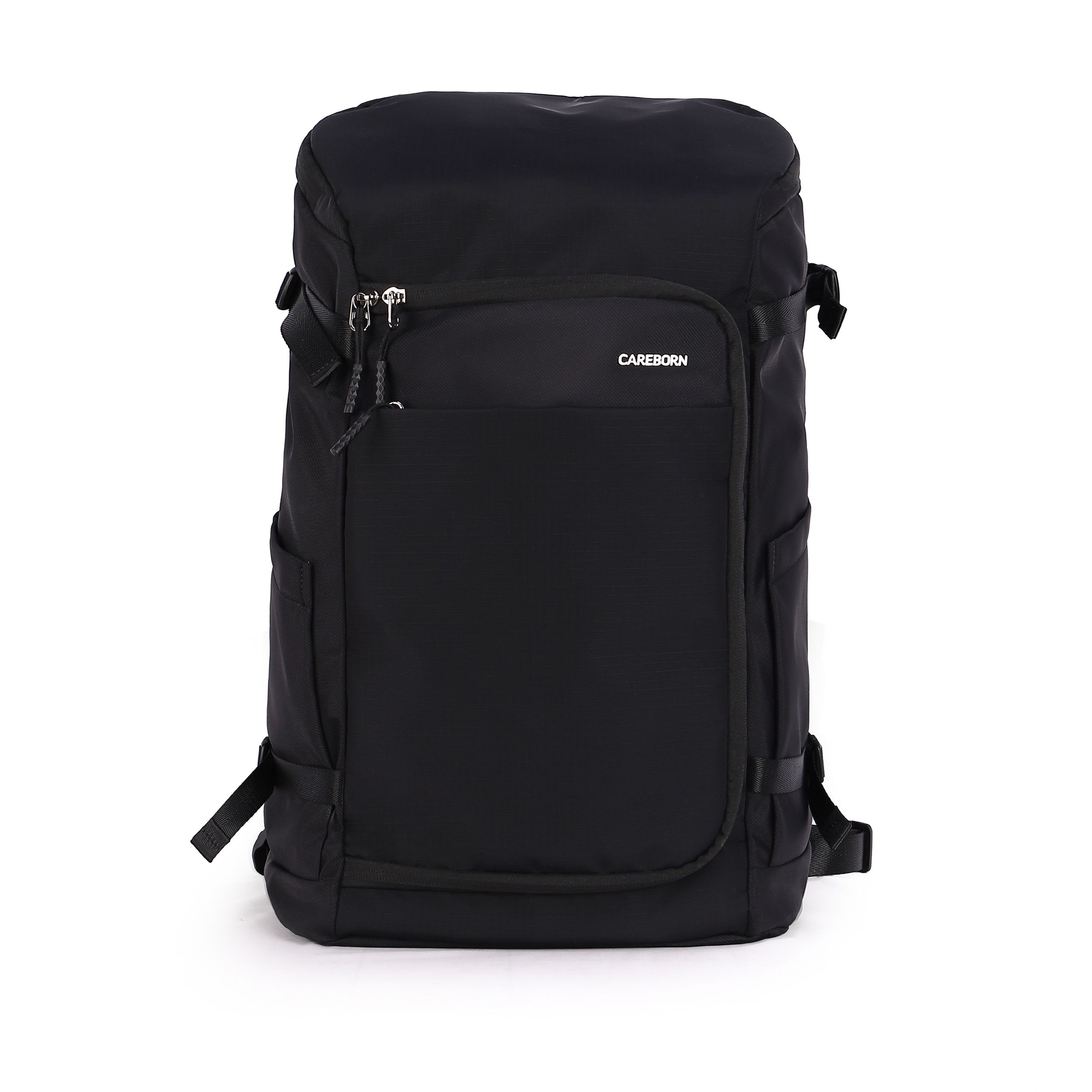 Travel Backpack, Water Repellent Anti-Tear Nylon Backpack, Multi-Pocket Storage with Adjustable Compression Straps, Ergonomic Ventilated Back Support, Fits Laptop for Business Trip, Camping & Daily Commute