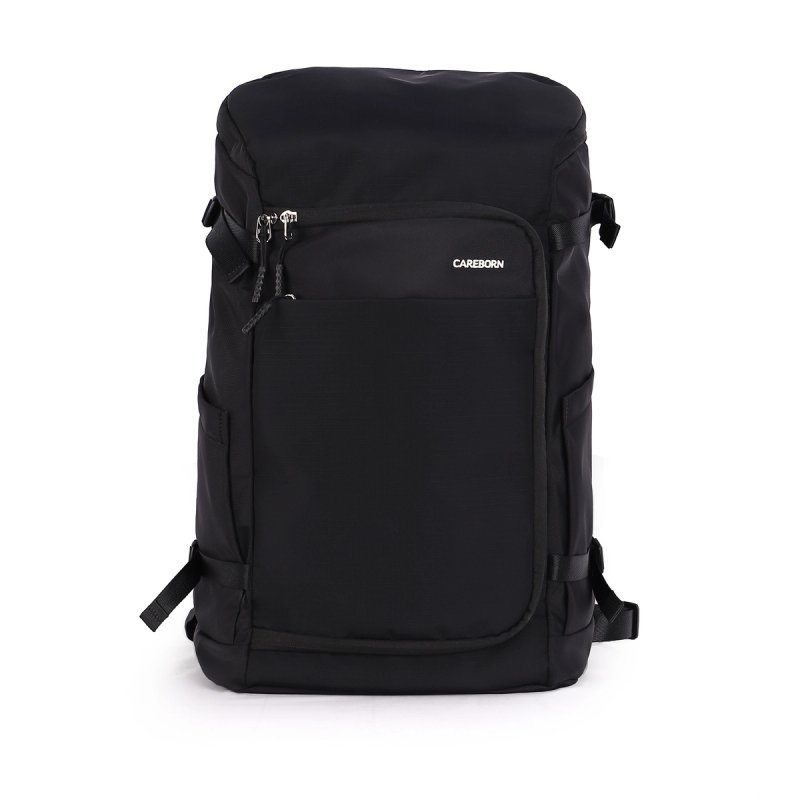 Travel Backpack, Water Repellent Anti-Tear Nylon Backpack, Multi-Pocket Storage with Adjustable Compression Straps, Ergonomic Ventilated Back Support, Fits Laptop for Business Trip, Camping & Daily Commute
