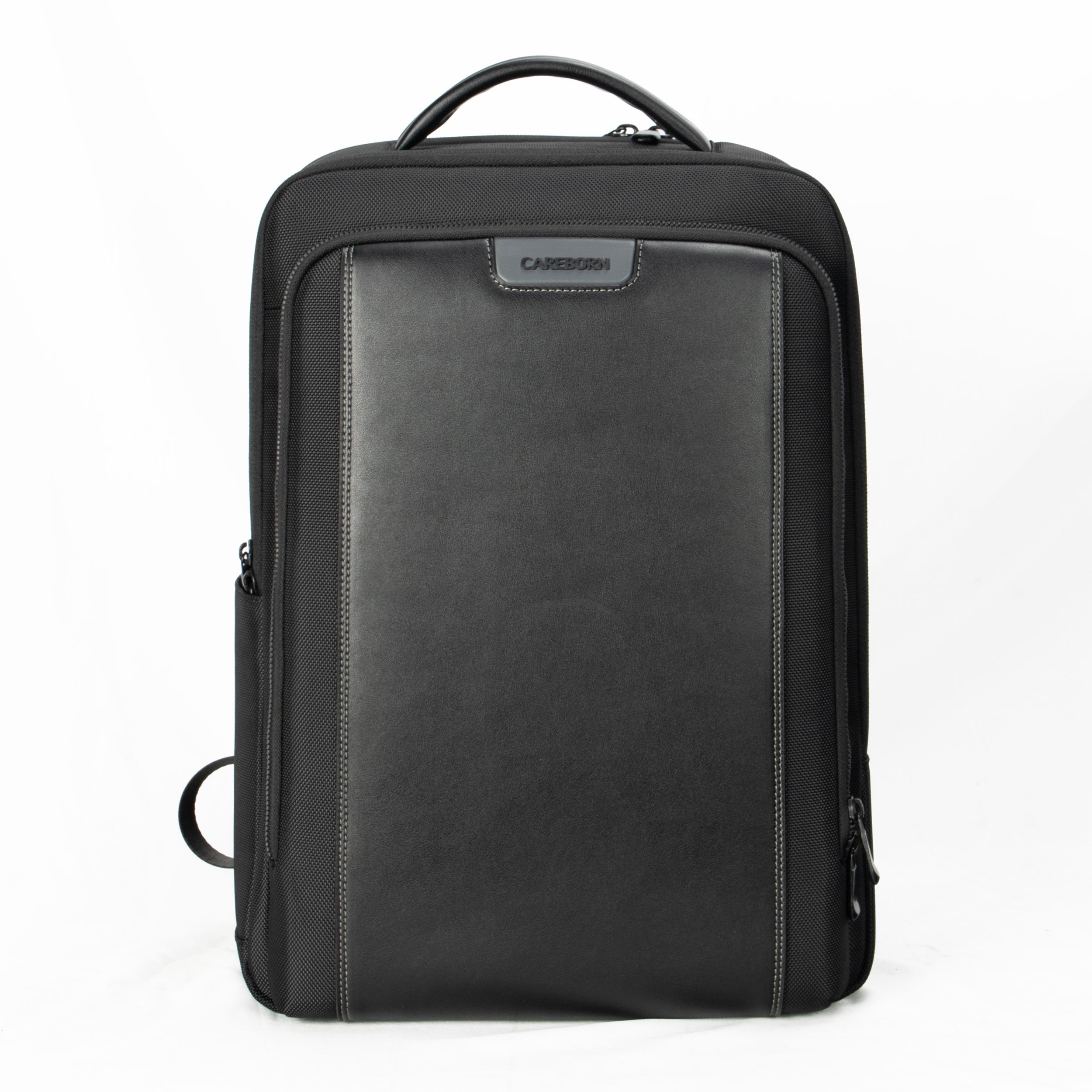 Men’s Structured Hard Case Business Backpack, Multi-compartment Shockproof Laptop Backpack, Large Capacity Work Travel Daypack