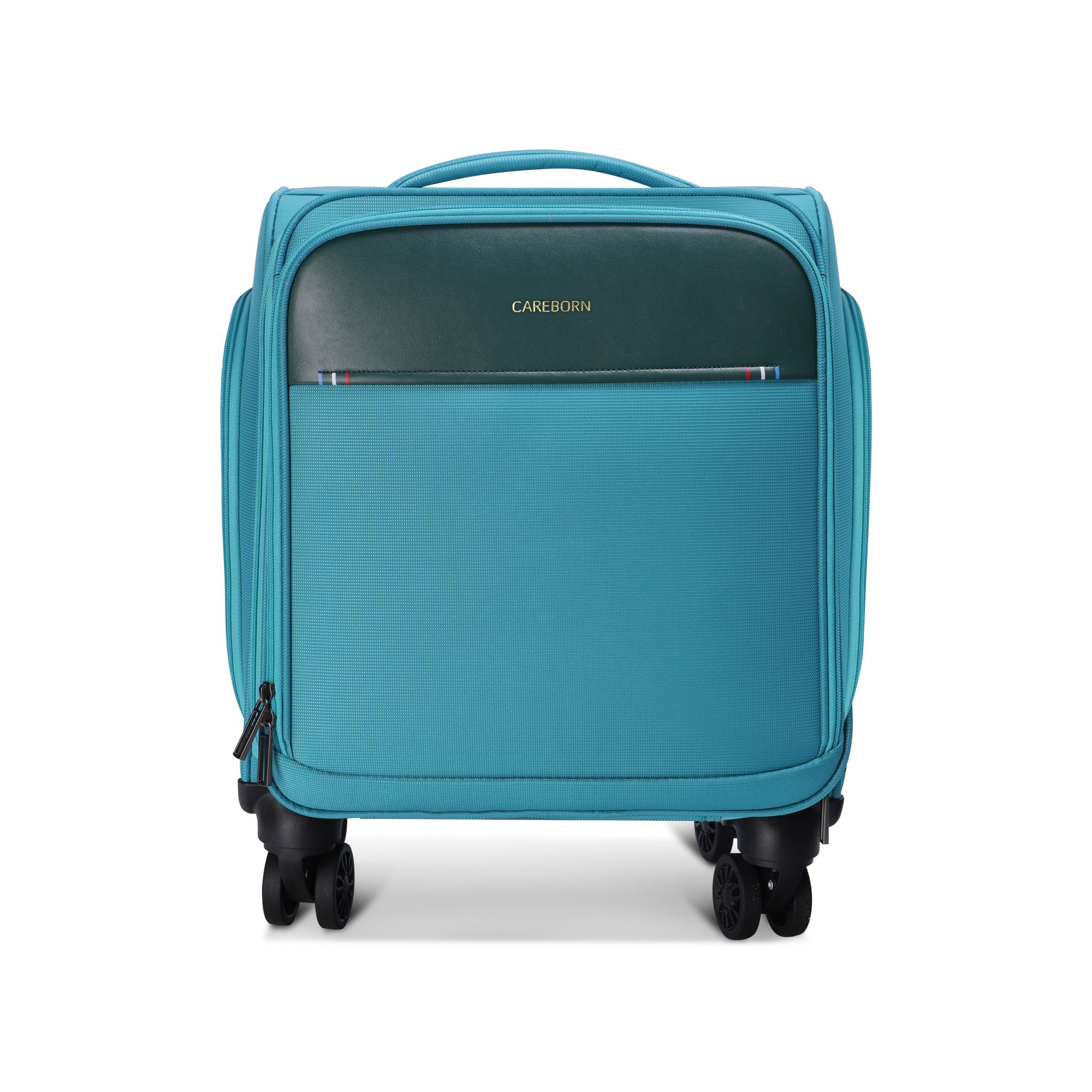 16in Lightweight Softside Mini Travel Trolley Luggage for Business