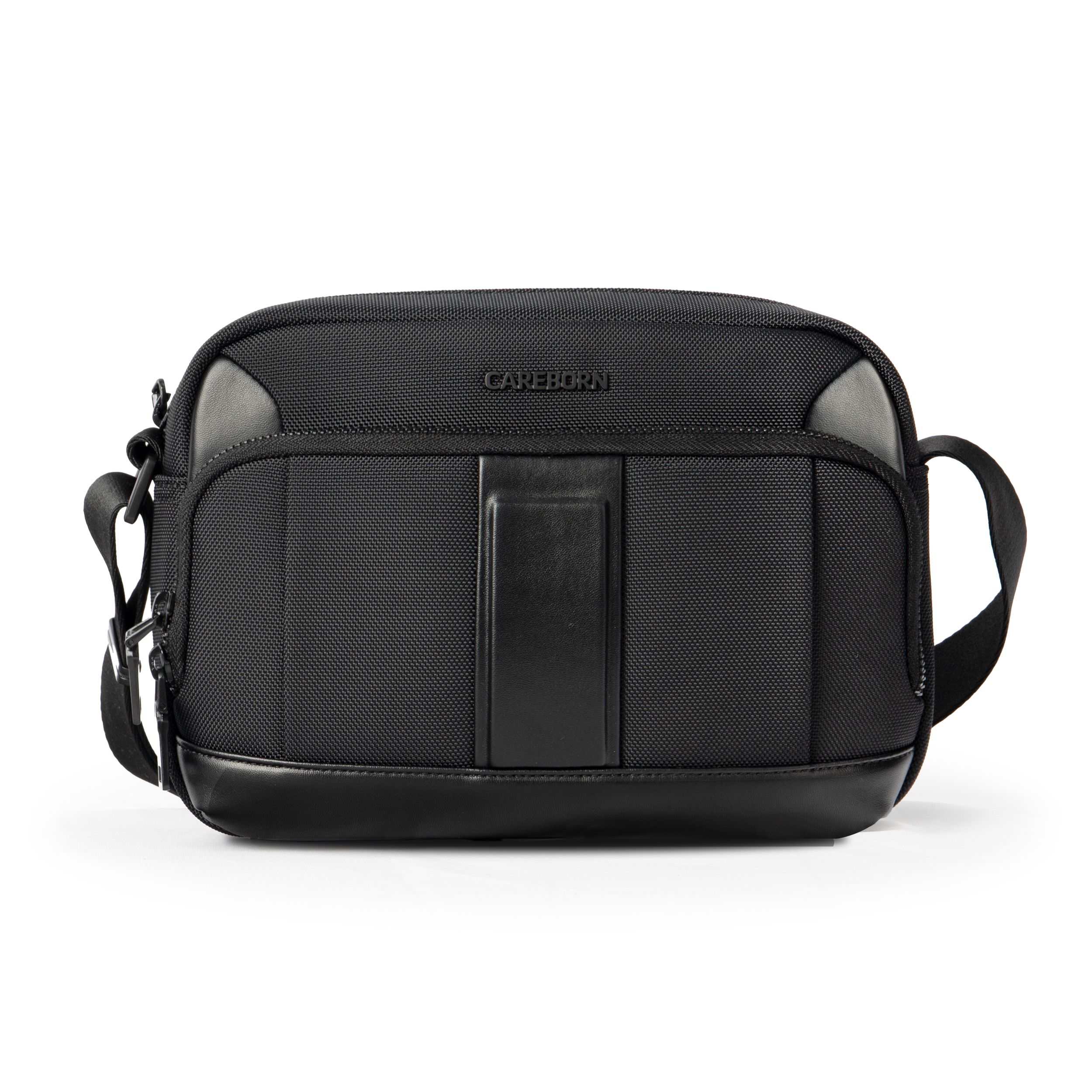 Casual Crossbody Messenger Bag for Men, Lightweight Water Repellent Nylon Shoulder Bag Multi Pockets Daily Commute Sling Bag