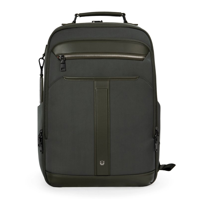 Men’s Premium Business Laptop Backpack, Expandable Water-Repellent Commute Backpack, Large Capacity Travel Daypack for Office & Short Trip