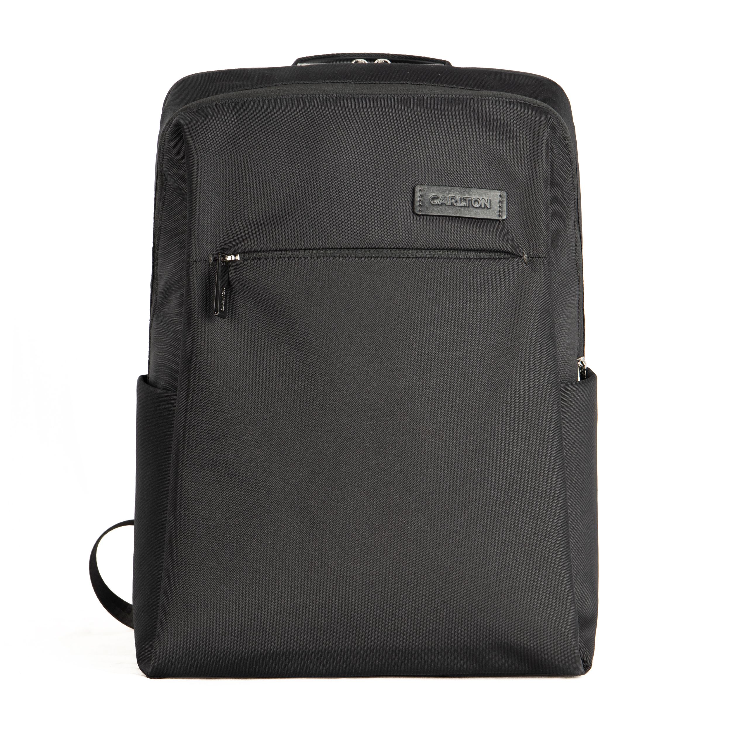 CARLTON Minimal Slim Business Backpack, Water Resistant Nylon 15.6-inch Laptop Rucksack, Ergonomic Lightweight Commute Backpack for Business & Daily Travel
