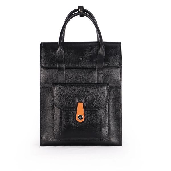 Retro Genuine Cowhide 2-in-1 Handbag Backpack, Multi Compartment Leather Laptop Bag, Versatile Business Travel Shoulder Tote Backpack