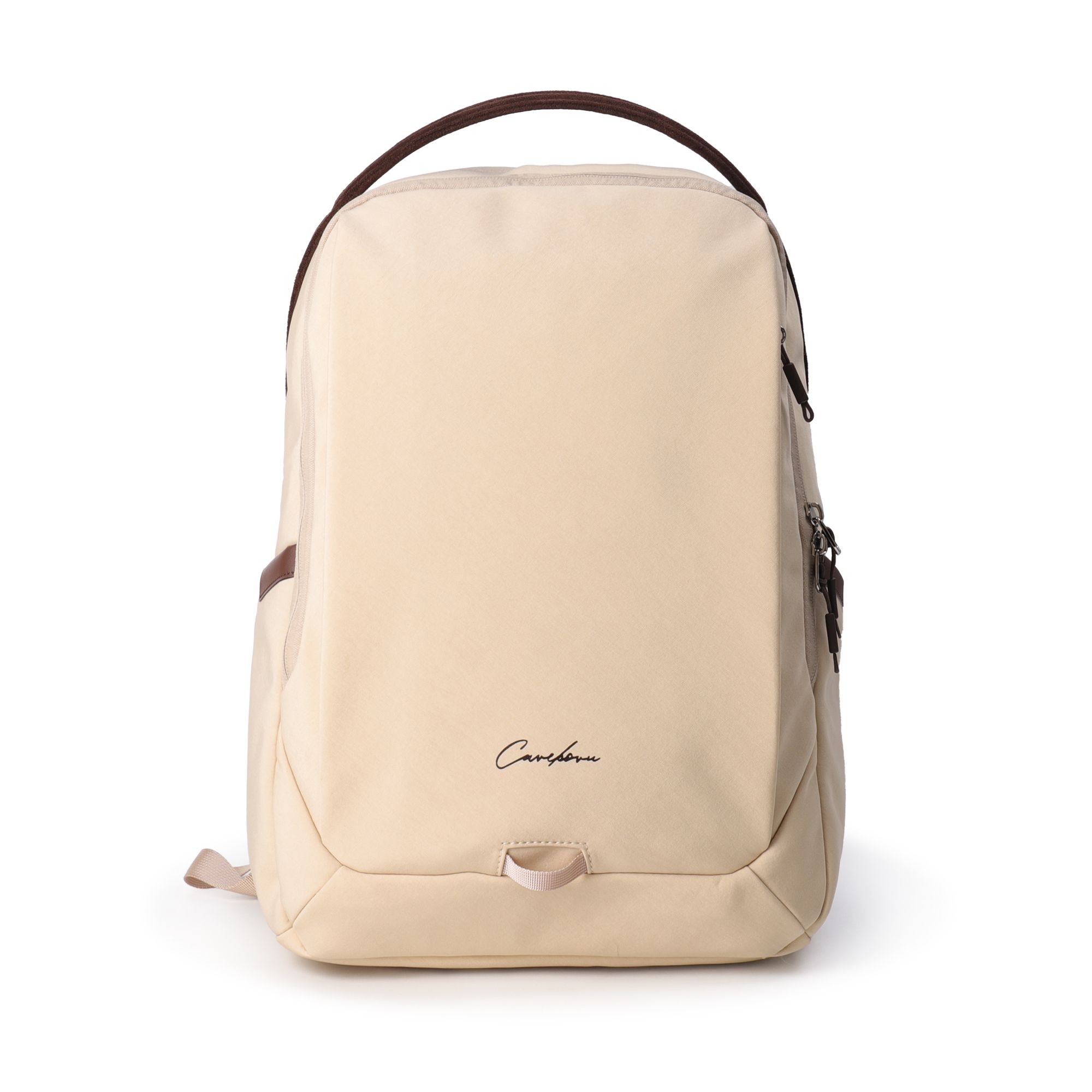Minimalist Water Resistant Laptop Backpack with Top Handle, Lightweight Business Travel Work Daypack for Women Men