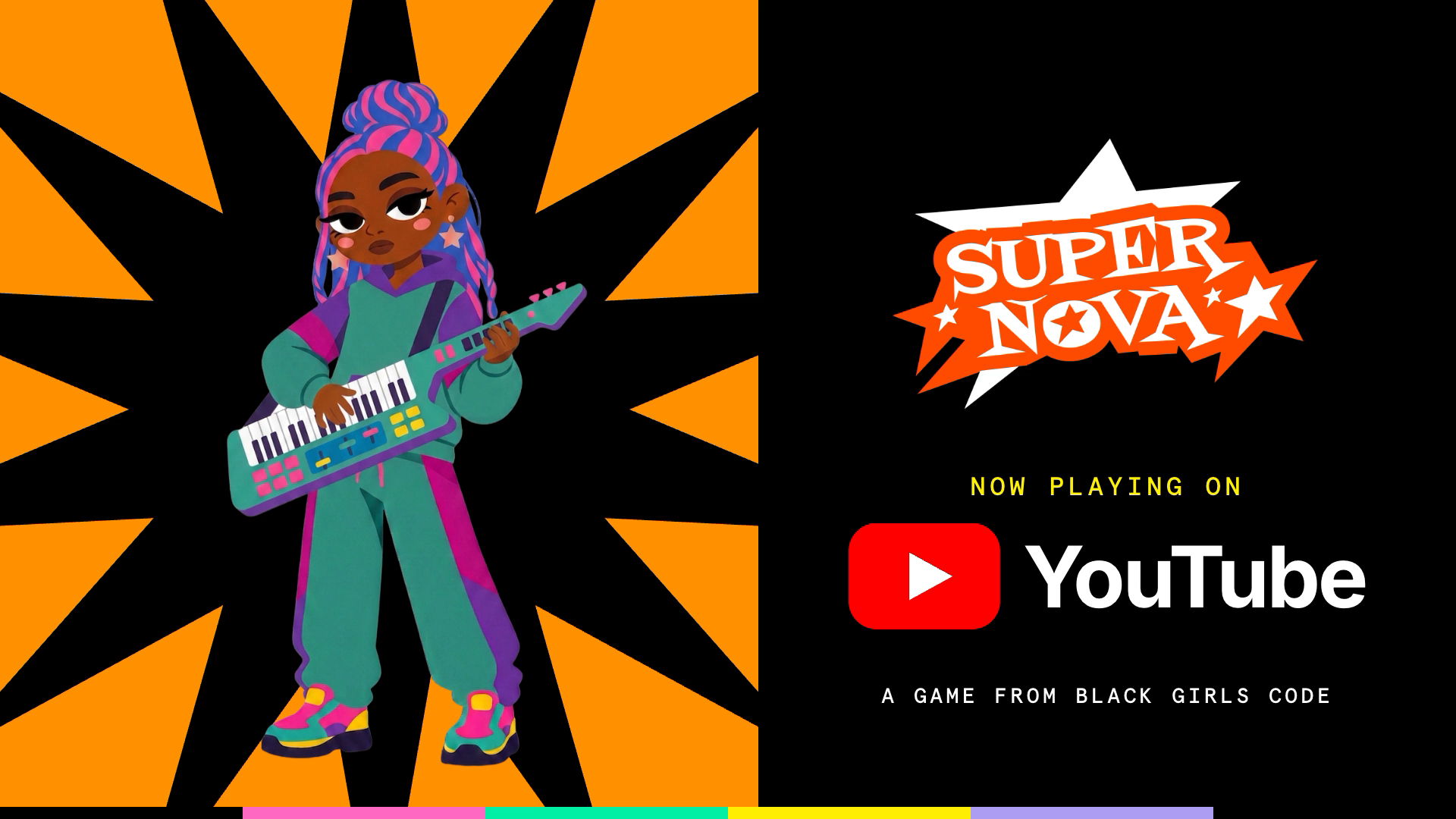 Black Girls Code Launches Supernova, an Original Music Game Playable Inside YouTube