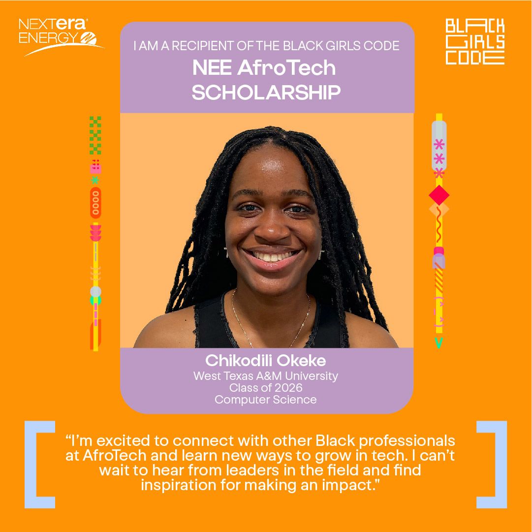 Chikodili Okeke, NEE AfroTech Scholarship, Black Girls Code