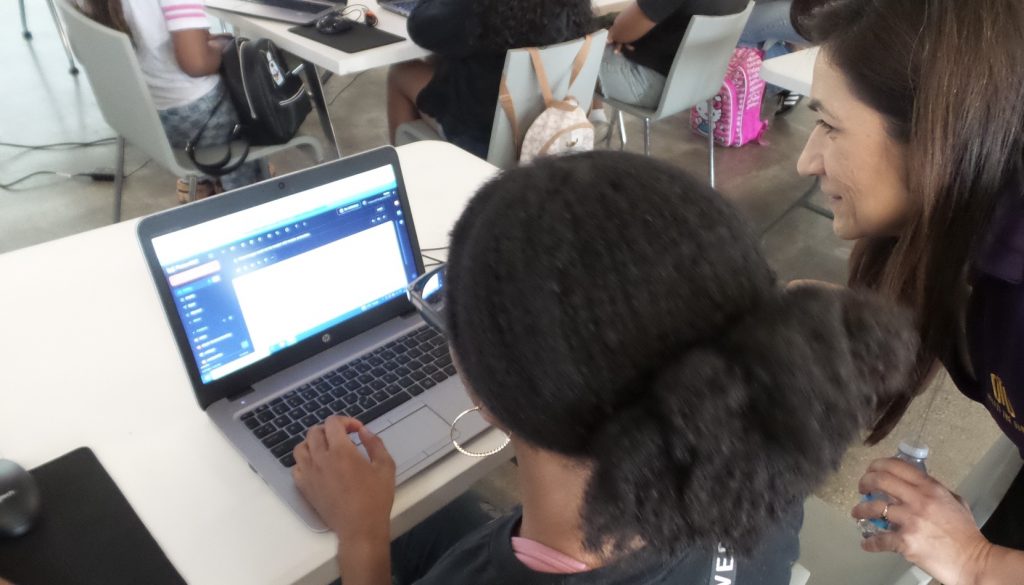 Black Girls Code Classroom