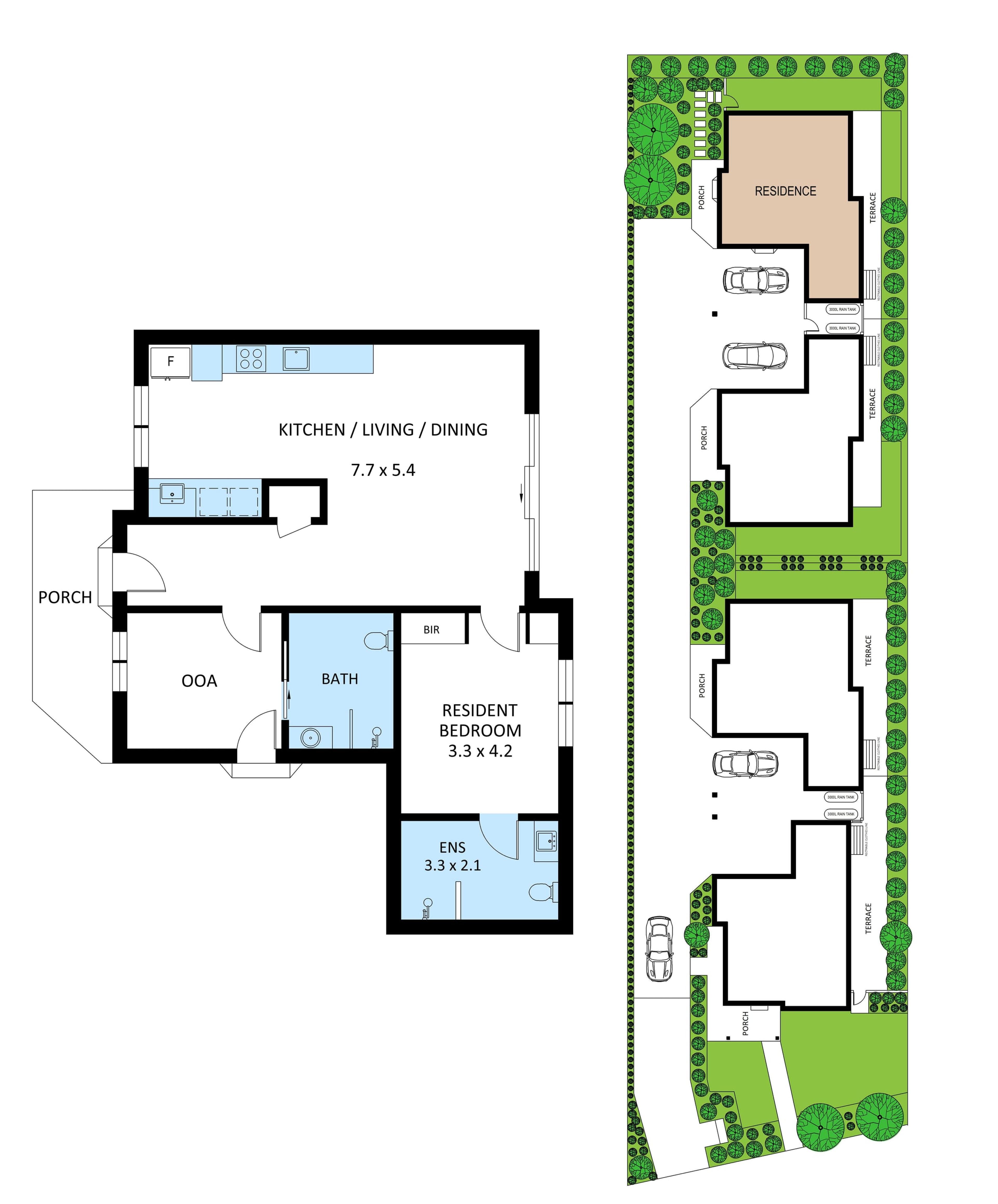Kangaroo Flat Villas — interior — Kangaroo Flat Dwelling 4 Robust Hr