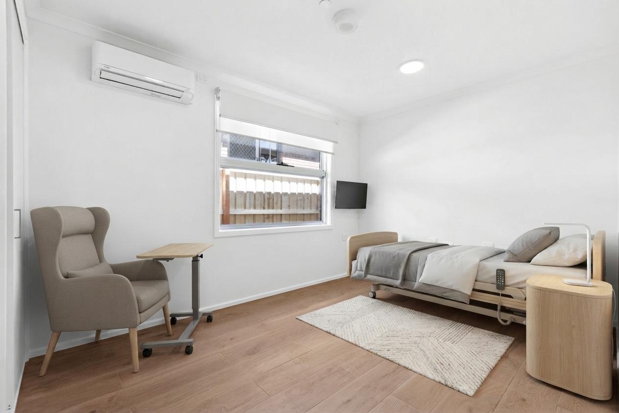 Brunswick SDA- Participant Bedroom