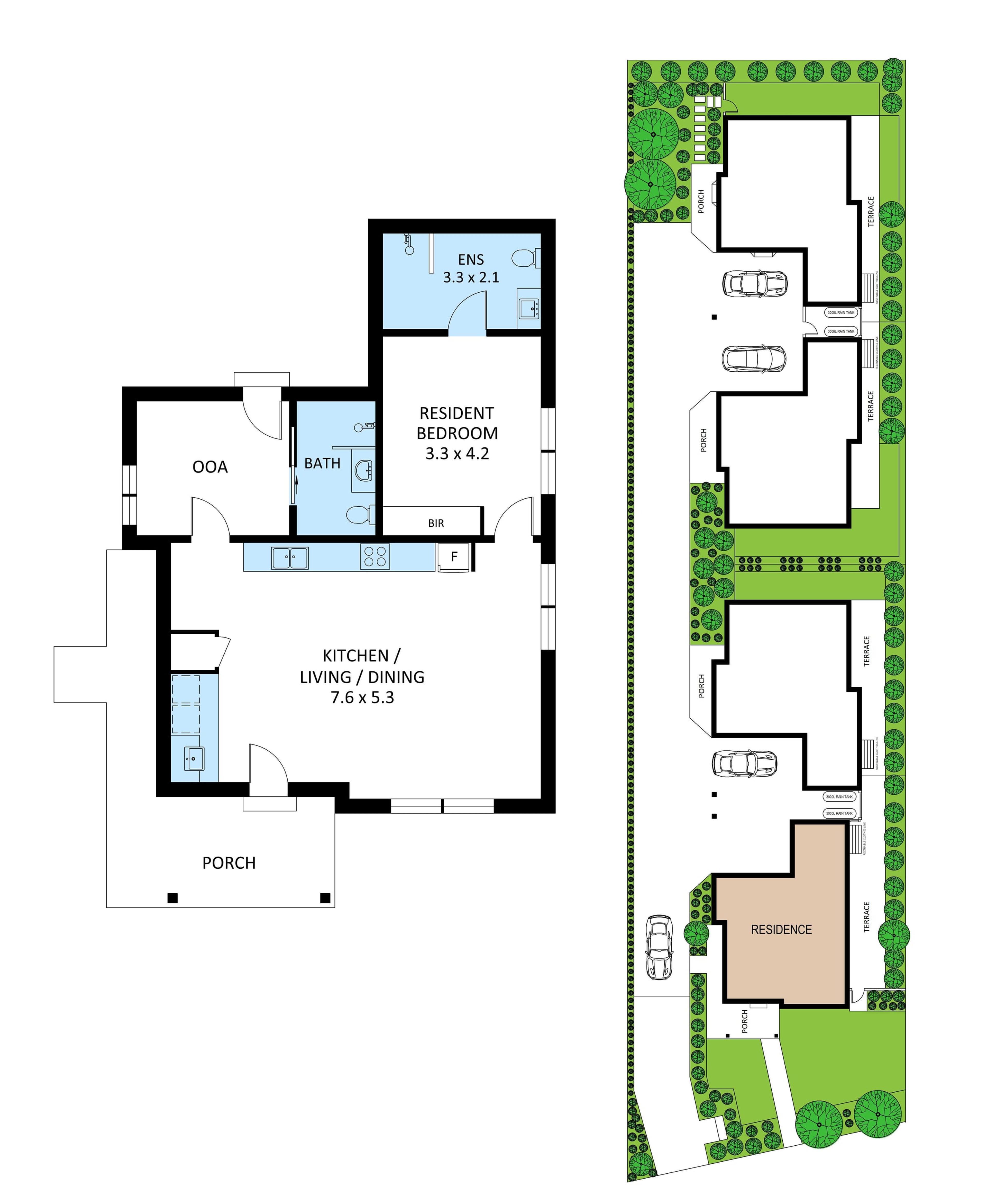 Kangaroo Flat Villas — interior — Kangaroo Flat Dwelling 1 Robust Hr 1