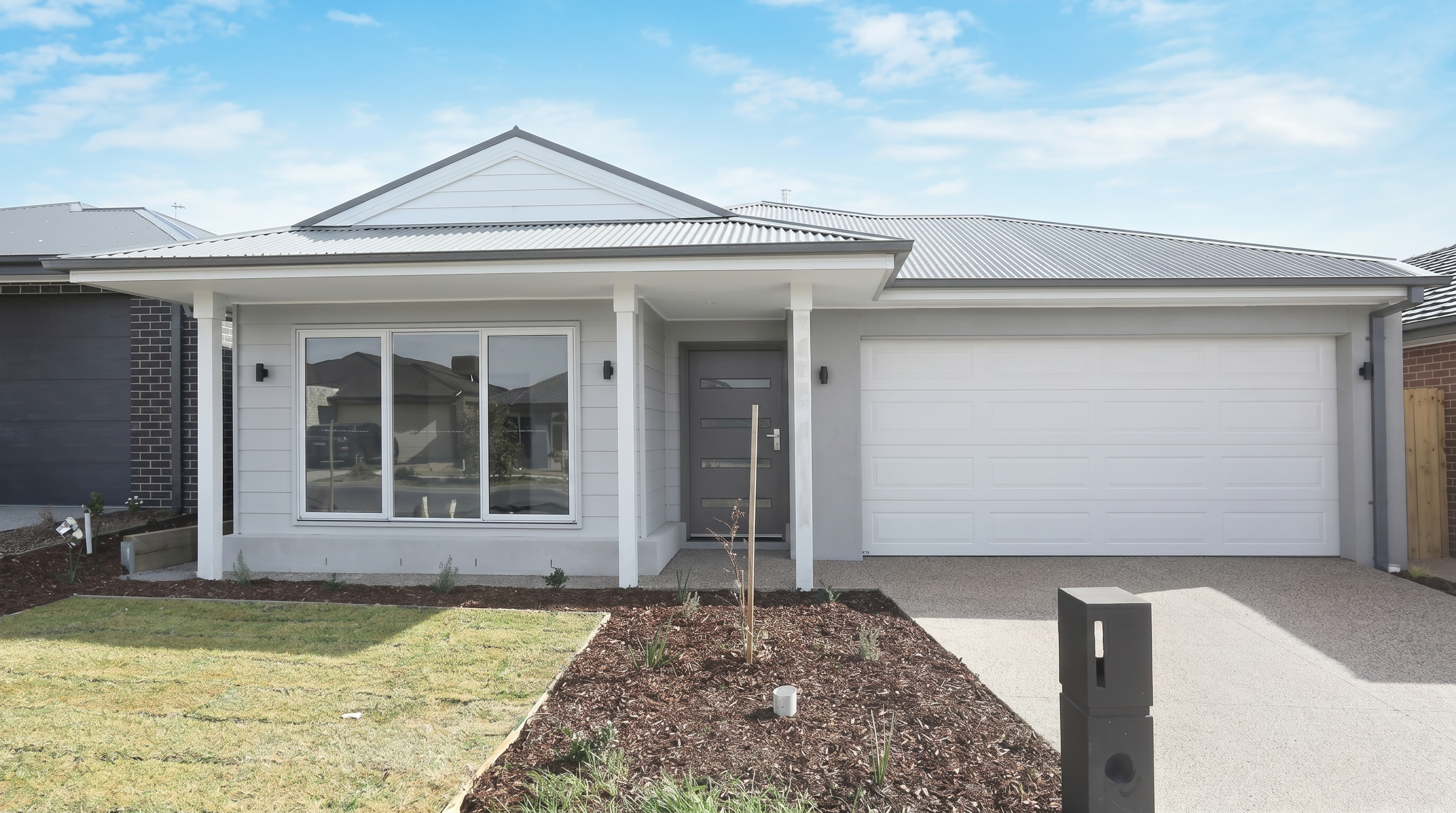 Front exterior of the Armstrong Creek Myxa NDIS Supported Independent Living home.