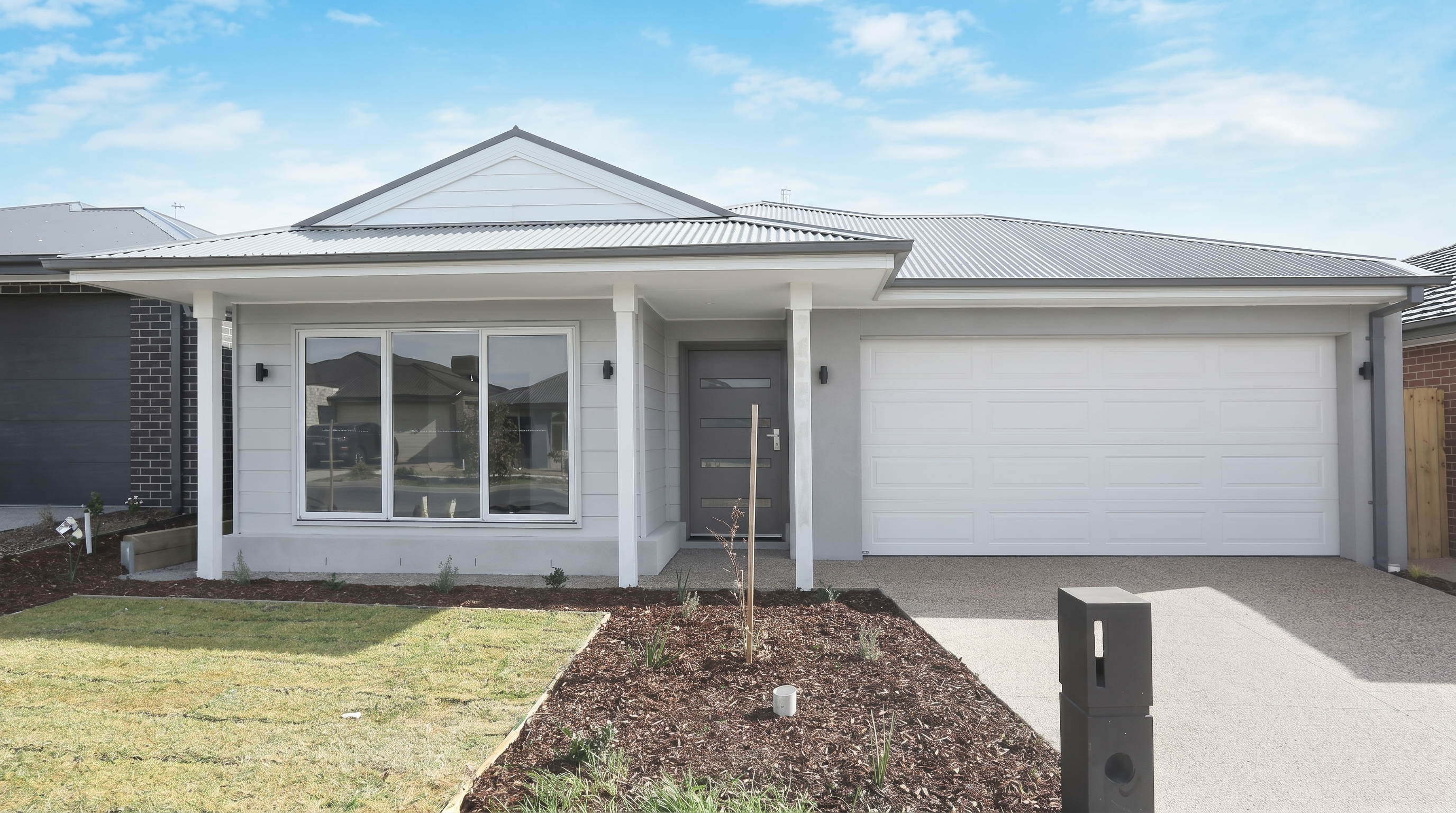 Front exterior of the Armstrong Creek Myxa NDIS Supported Independent Living home.
