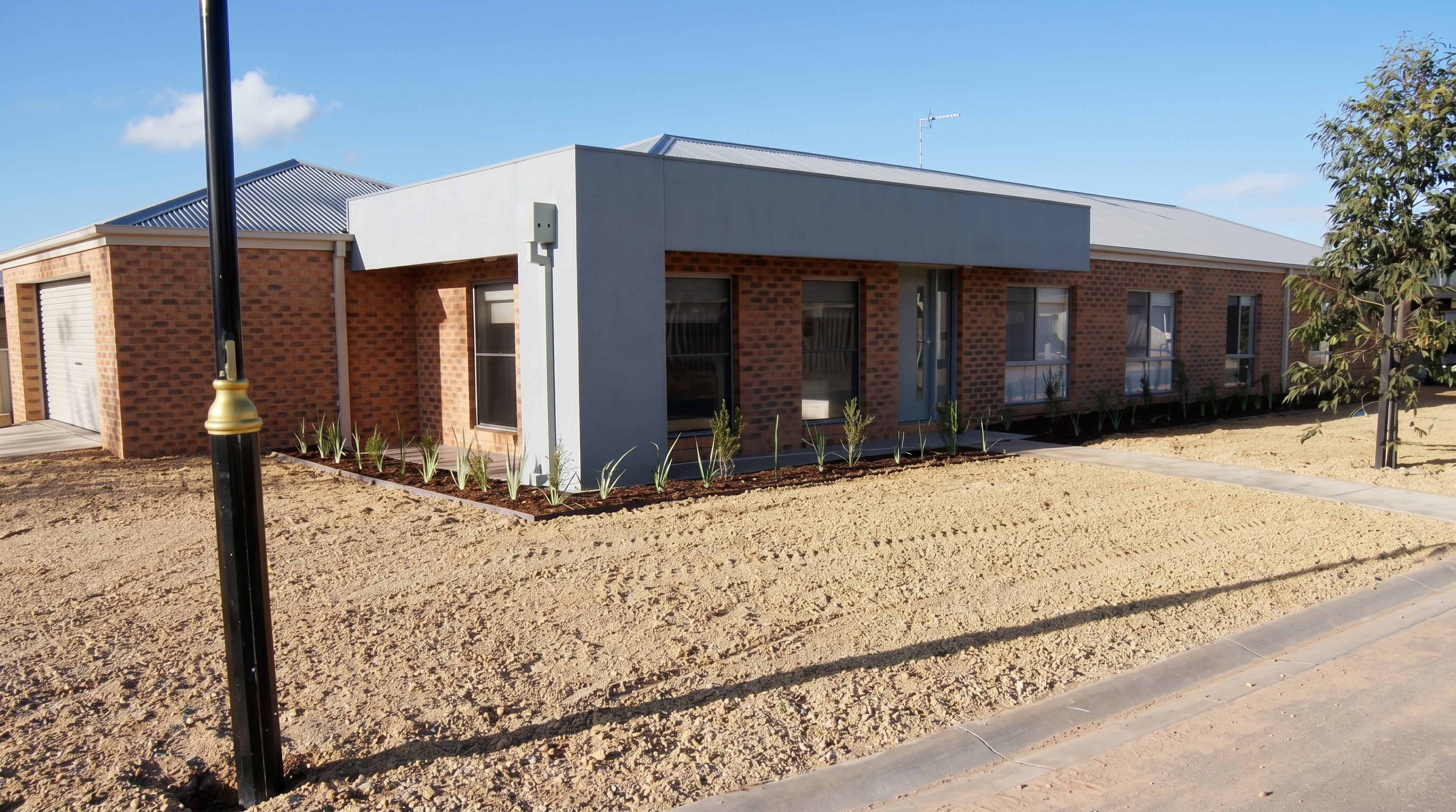 Front exterior of the Ascot Myxa NDIS Supported Independent Living home in Bendigo.
