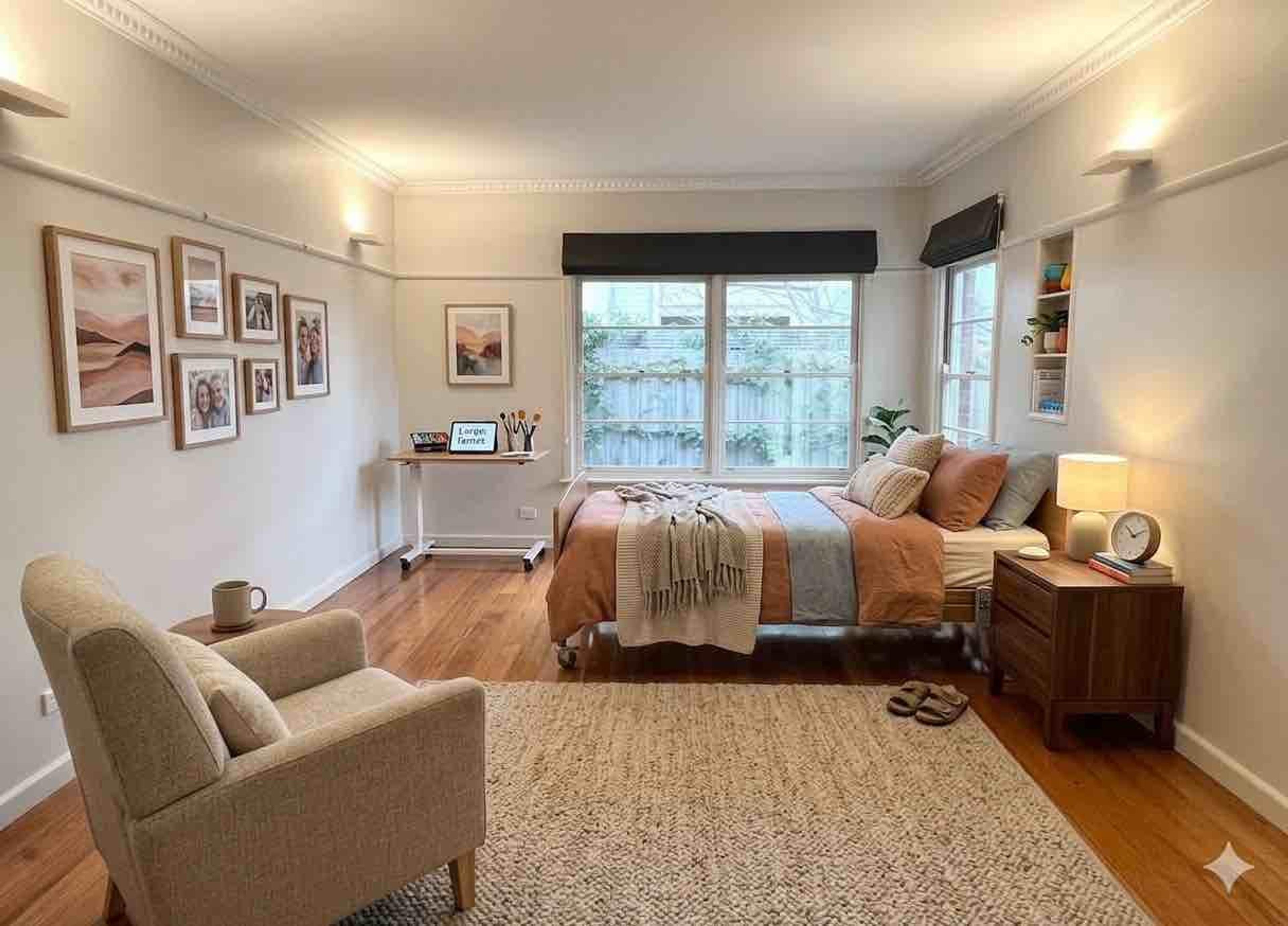 Balwyn North — interior — Bedroom