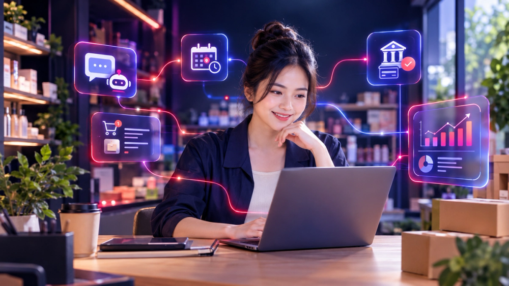 AI Automation tự động hoá quy trình bán hàng và chăm sóc khách cho doanh nghiệp SME