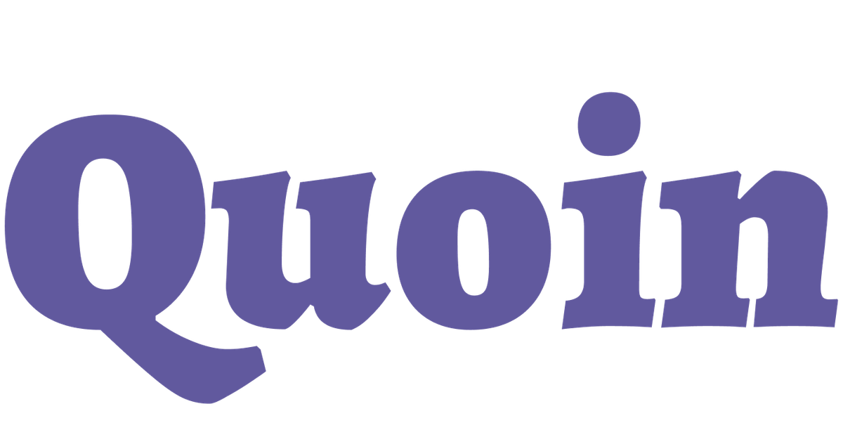 The Quoin wordmark