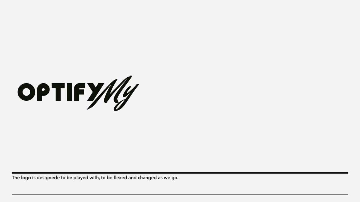 The OptifyMy wordmark: 'OPTIFY' in heavy black capitals followed by 'My' in a brush script