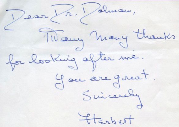 Testimonial letter