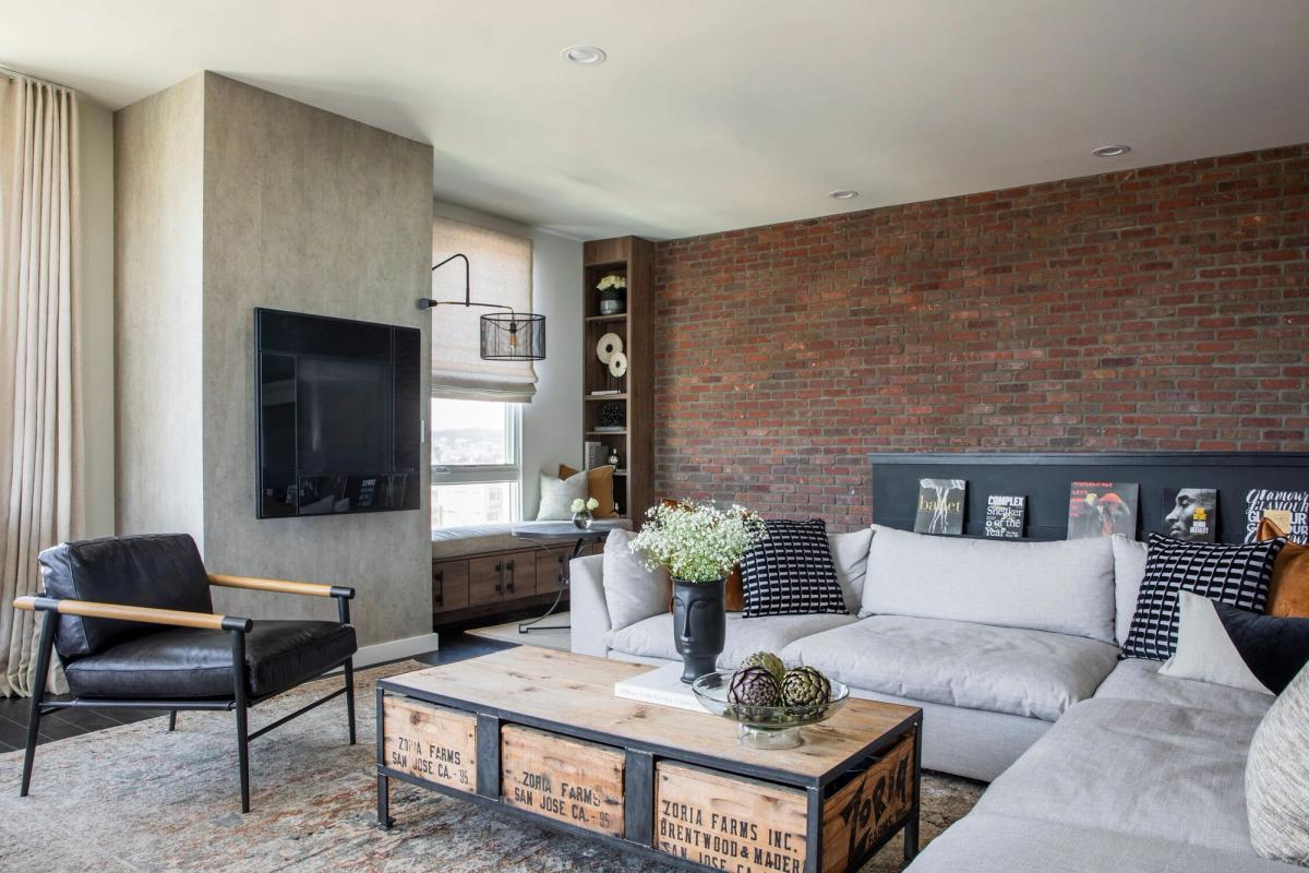 Interior detail in the Urban + Farmhouse project