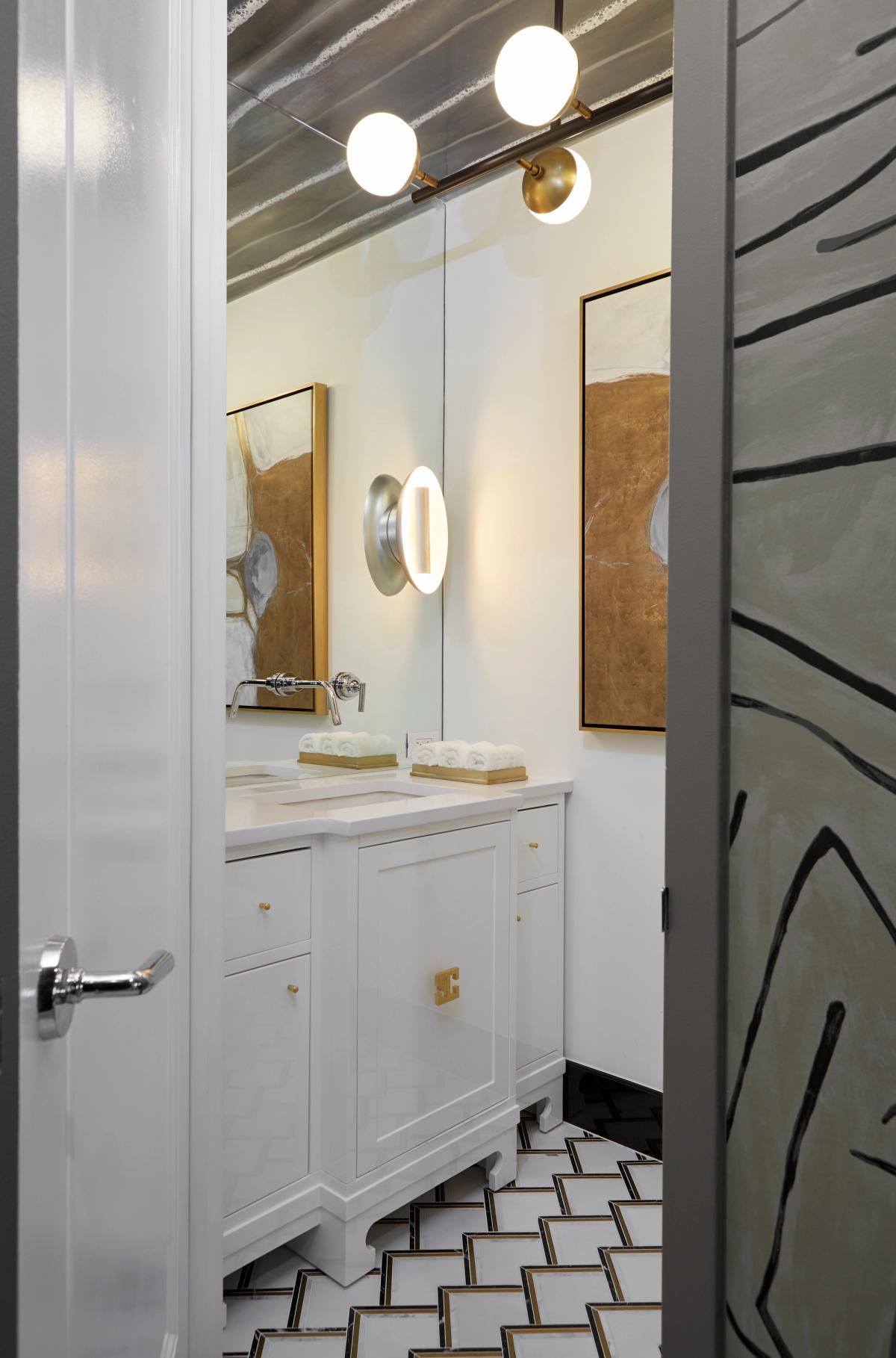 Residential Powder Room 