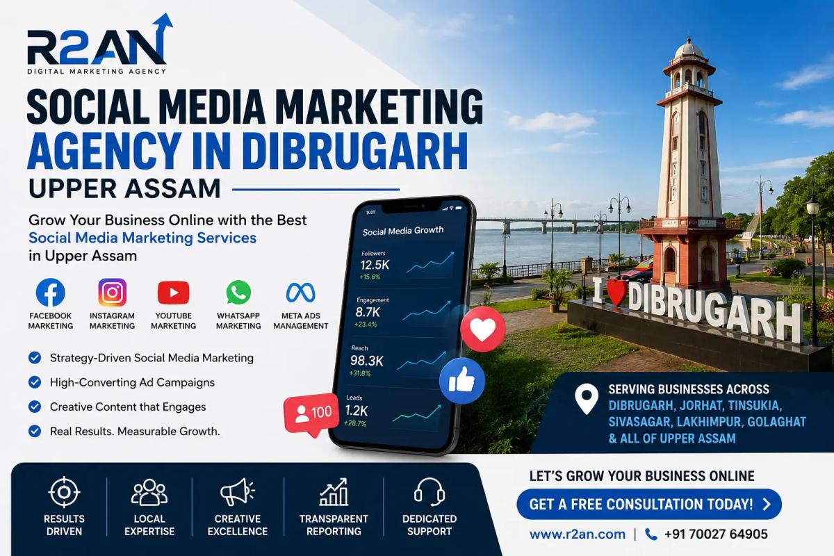 Social Media Marketing Agency in Dibrugarh, Upper Assam