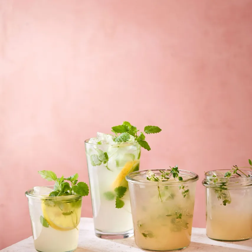 Lemonade med citronmelisse