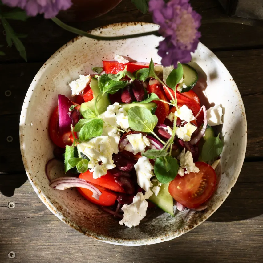 Græsk bønnesalat