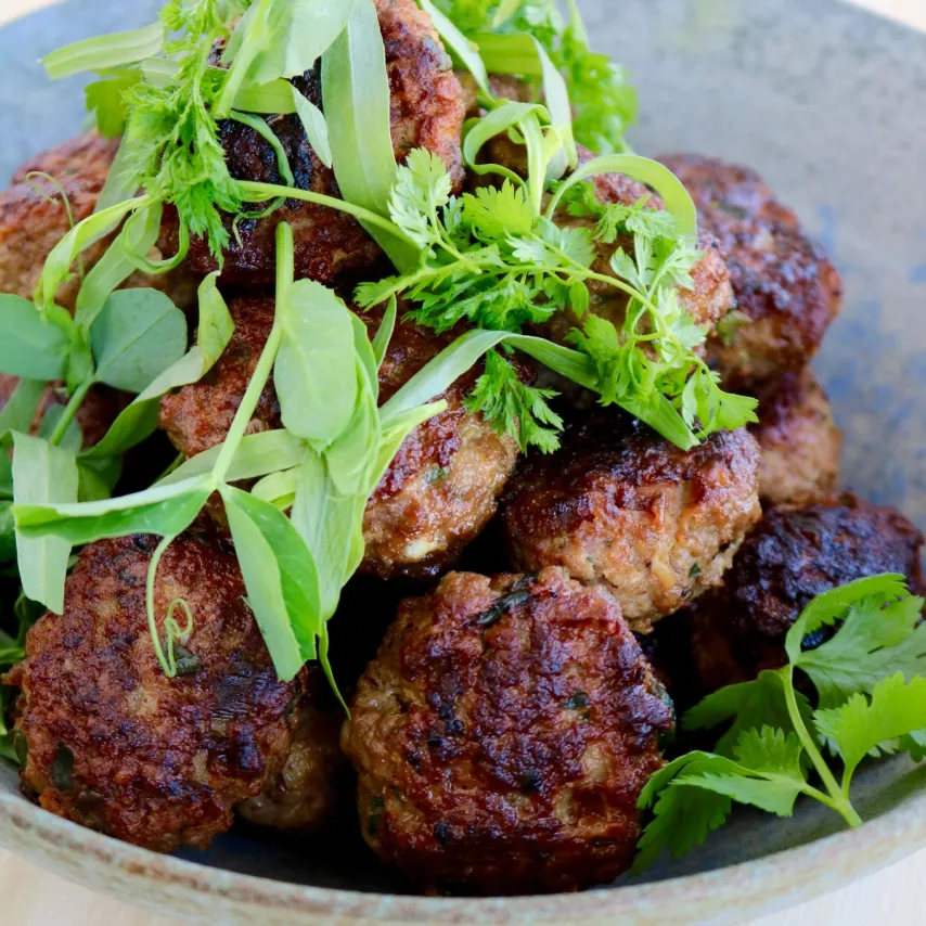 Vinterfrikadeller i ovnen