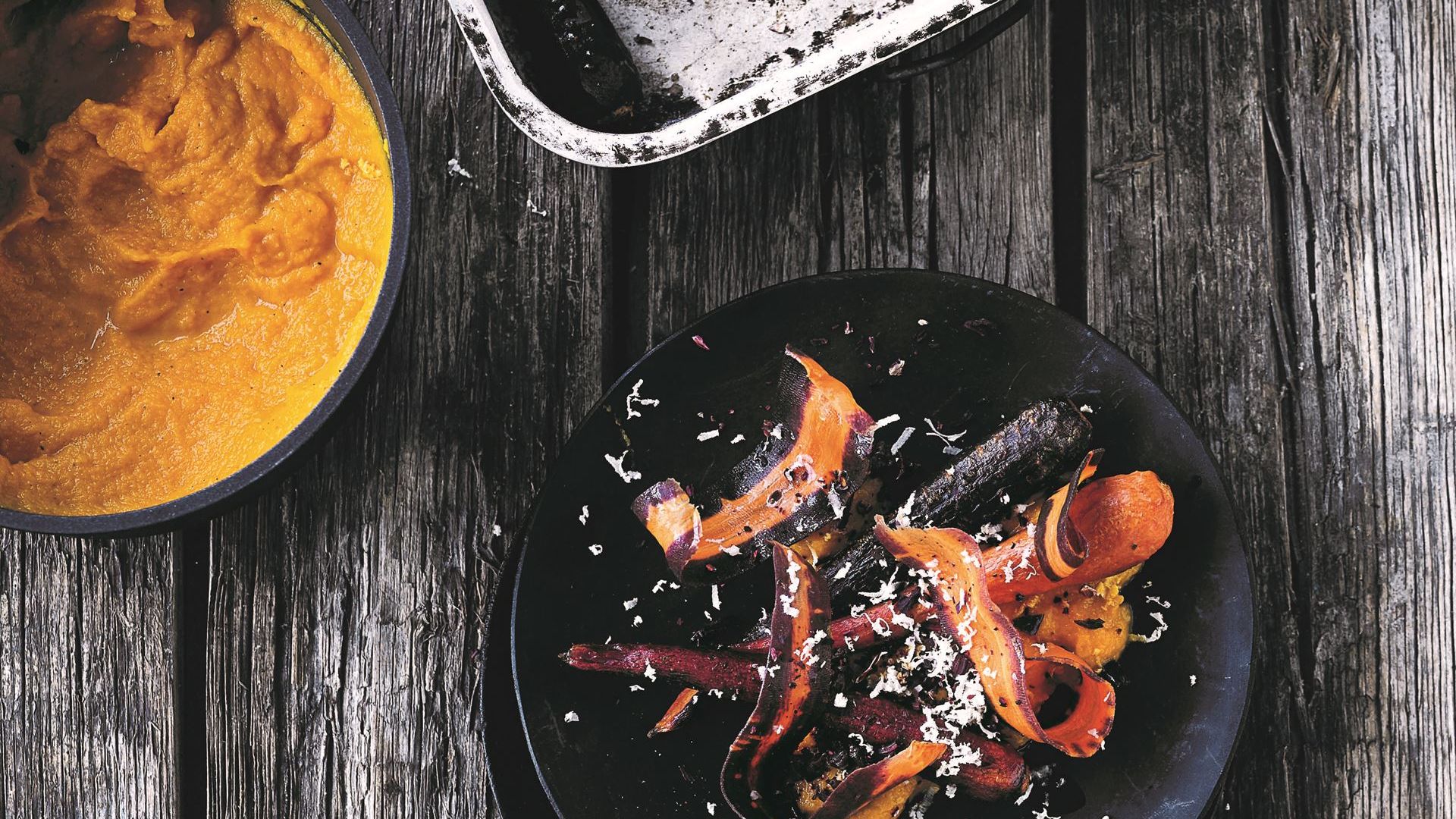 Bagte gulerødder med havtorn