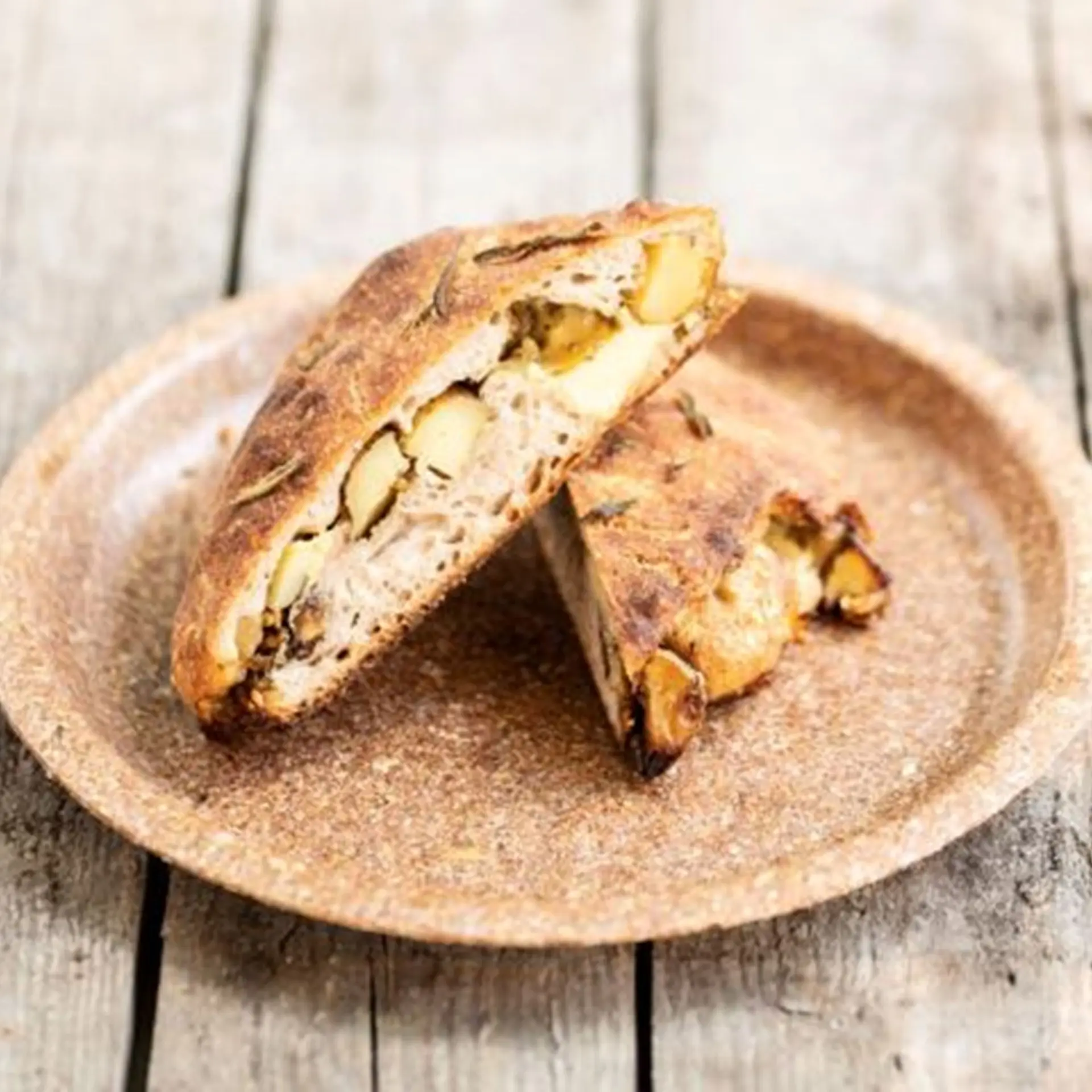 Madbrød med kartofler