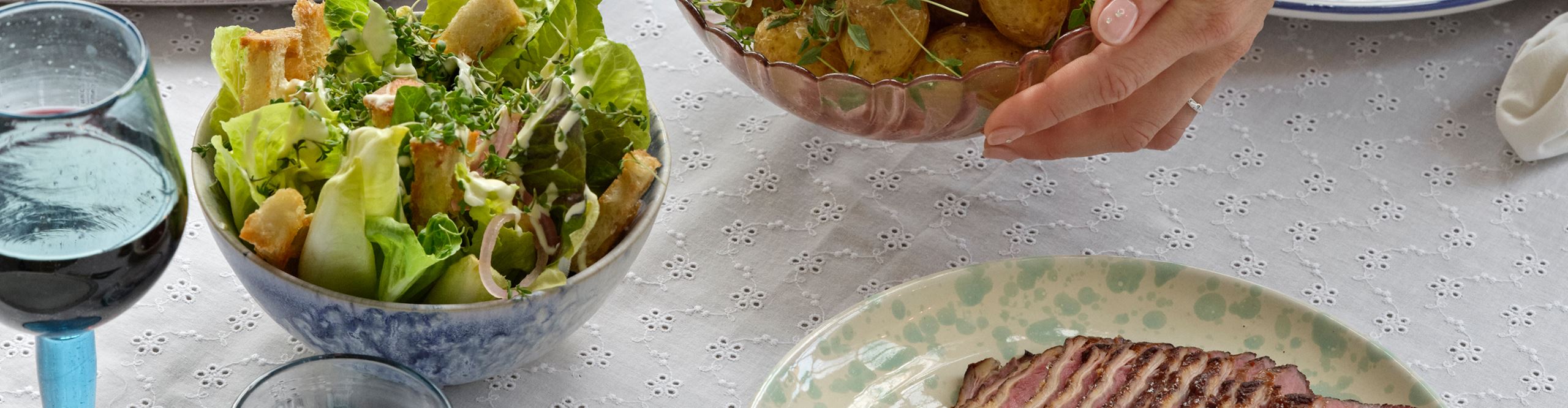 Fire hovedretter til konfirmationen