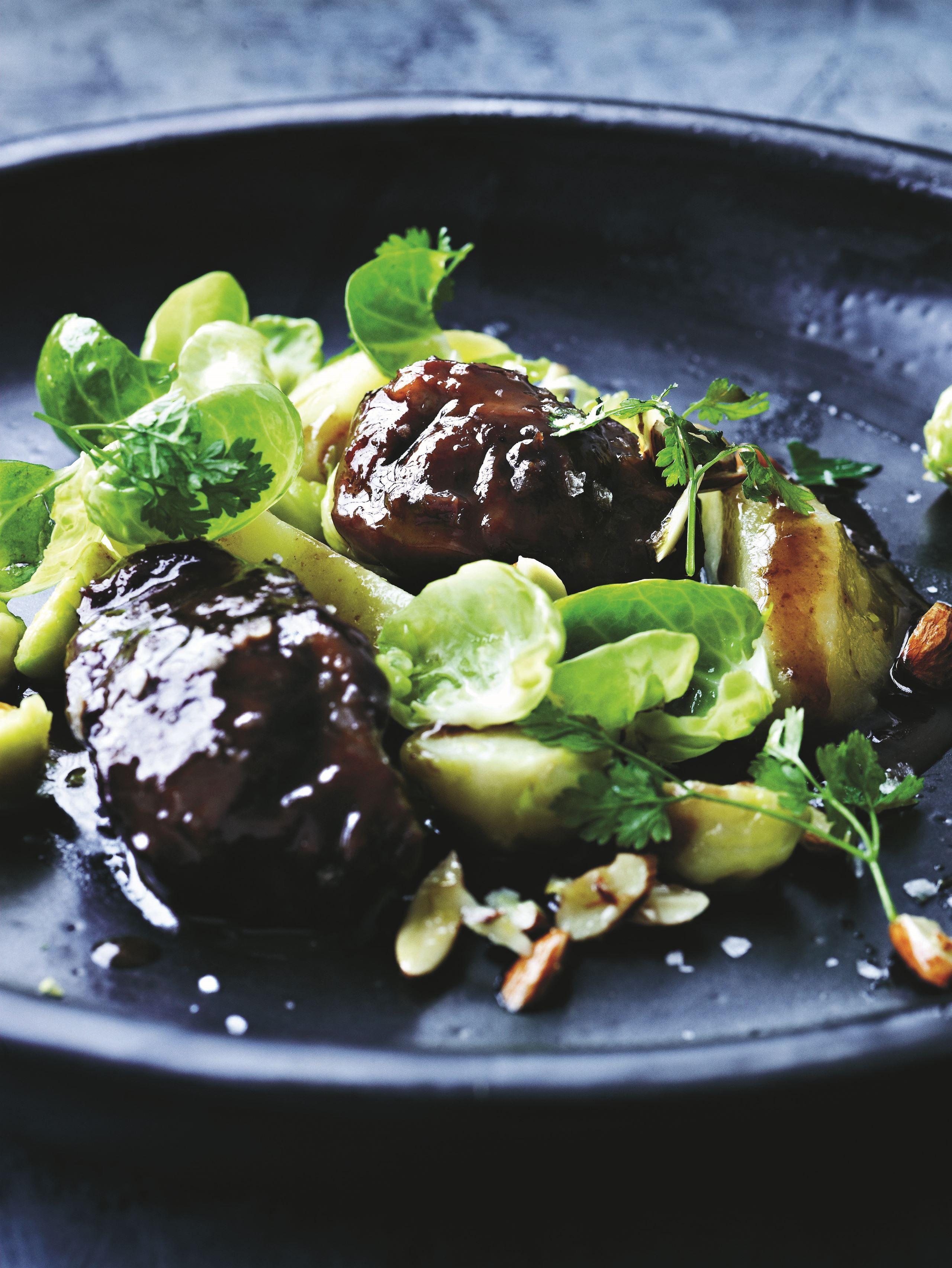 Svinekæber - braiserede i øl